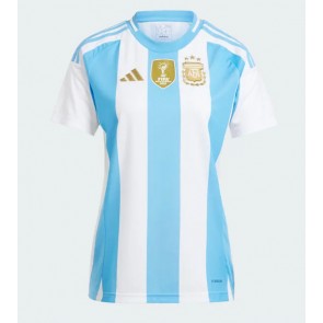 Billiga Argentina Hemmatröja Dam Copa America 2024 Kortärmad